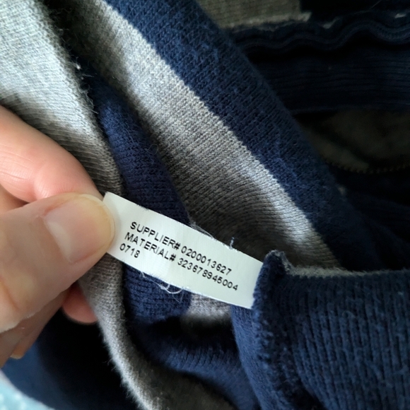 Polo Ralph Lauren Striped Quarter Zip Rugby Pullover - Picture 7 of 7